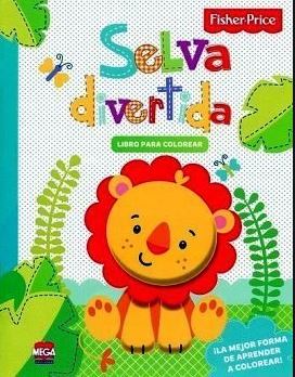 LIBRO P/COLOREAR SELVA DIVERTIDA   LAROU 116801 6327 FISHER-P