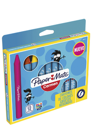 CRAYON JUMBO C/12 CARMEN           PAPER