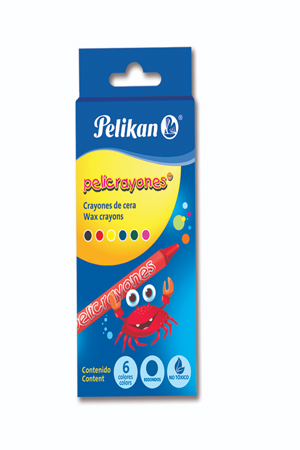 CRAYON STD C/06 PELICRAYONES     PELIKAN