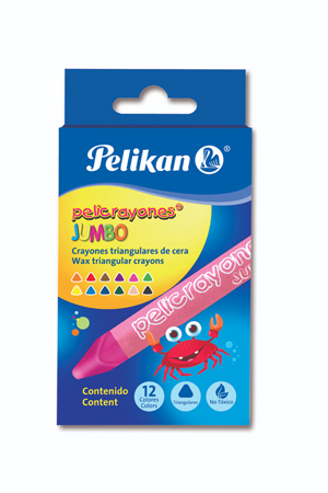CRAYON JUMBO C/12 PELICRAYONESTR PELIKAN