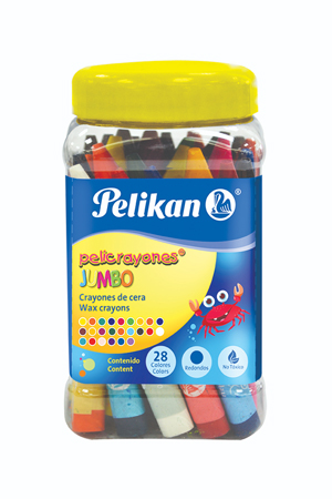 CRAYON JUMBO C/28 PELICRAYONES   PELIKAN