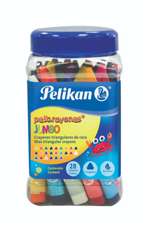 CRAYON JUMBO C/28 PELICRAYONESTR PELIKAN