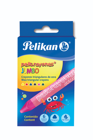 CRAYON JUMBO C/06 PELICRAYONESTR PELIKAN