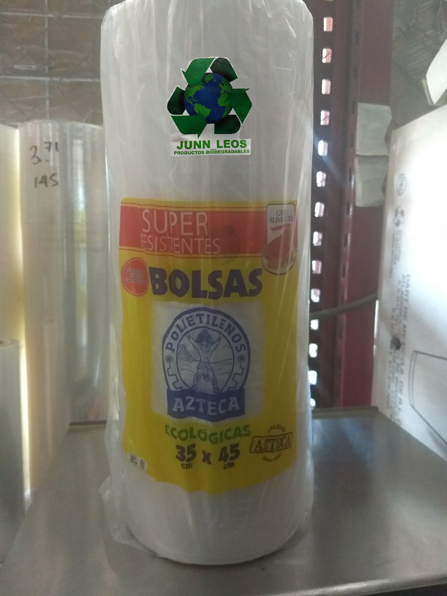BOLSA DE 35X45  TRANSPARENTE  (P/05 KGS) BIODEGRADABLE (95 BO