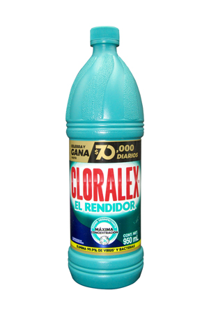 CLORO BLANQUEADOR    950ML      CLORALEX 213620 000615