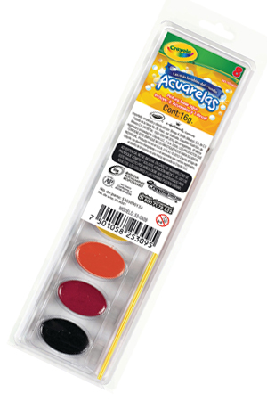 ACUARELA C/08 C/PINCEL           CRAYOLA