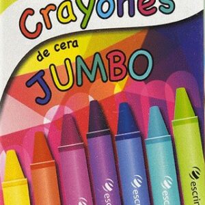 CRAYON JUMBO C/06 COLORES       ESCRIMEX