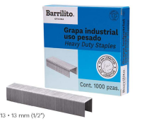 GRAPA P/USO RUDO   1/2"  C/1000 BARRILIT 983187 960652 2313GB