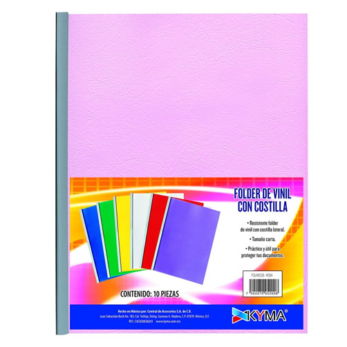 FOLDER T/C COSTILLA ROSA            KYMA