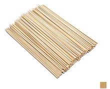 PALITOS MAD.BROCHETAS C/25 25X0.4CM