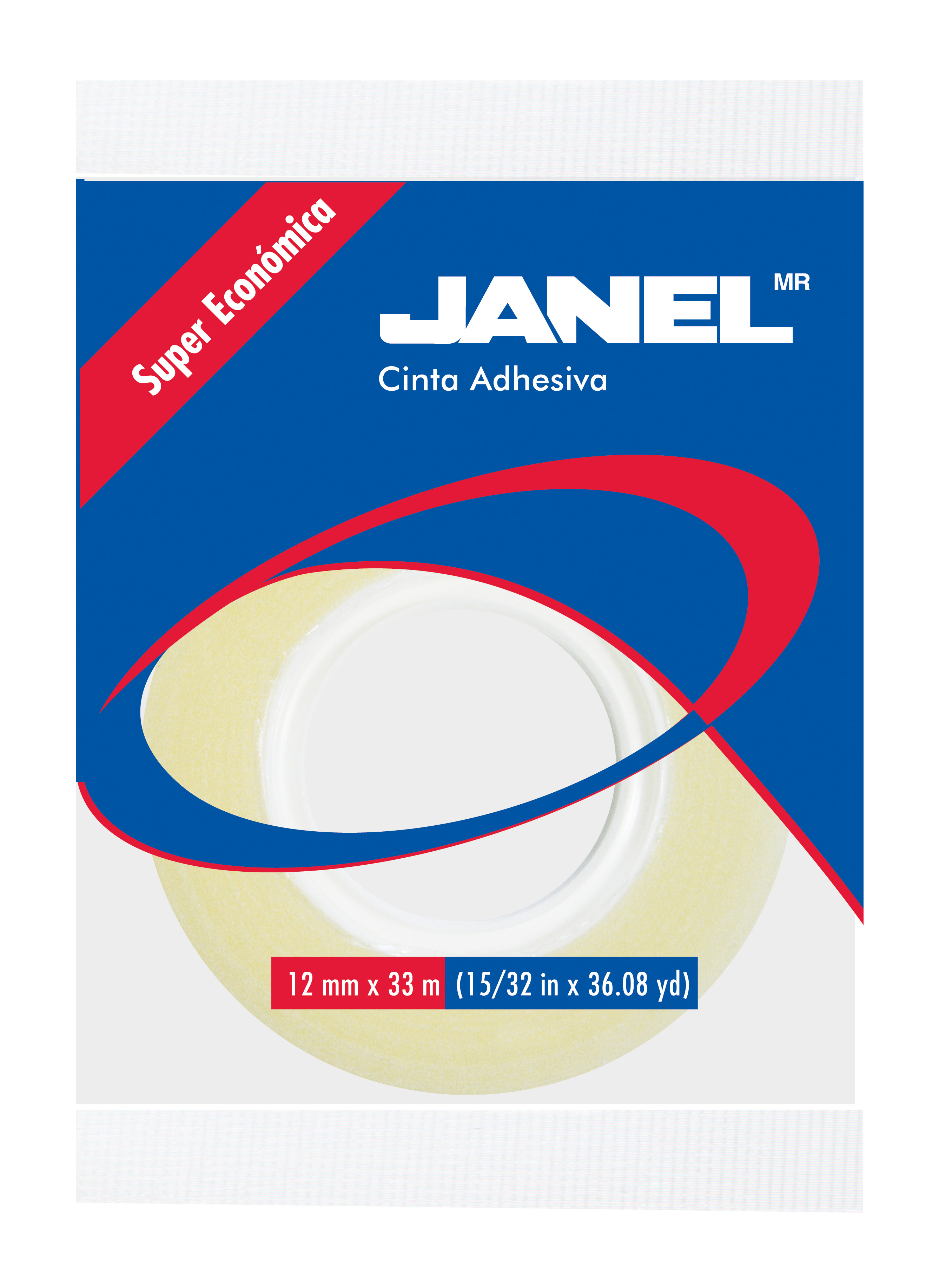 CINTA TRANSPARENTE 12X33 BSA.  255 JANEL