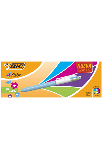 BOLIGRAFO MED. 4 EN 1 FASHION        BIC