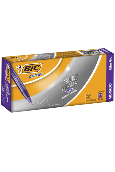 BOLIGRAFO P.F. CRISTAL PREC.Y S. MDO BIC