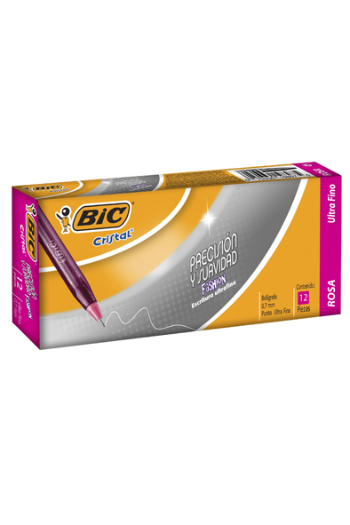 BOLIGRAFO P.F. CRISTAL PREC.Y S. RSA BIC