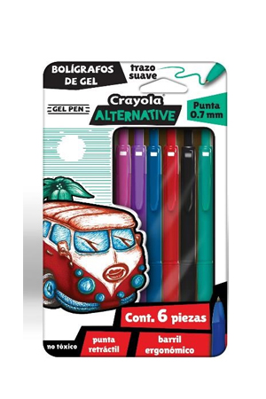 BOLIGRAFO MED. GEL ALTER.SUR.C/06 CRAYOL