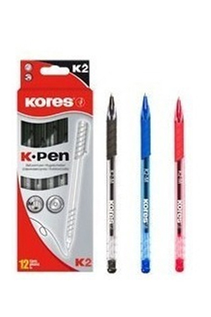 BOLIGRAFO MED. K2-M NEGR.C/GRIP TR KORES 372215 372208 049251