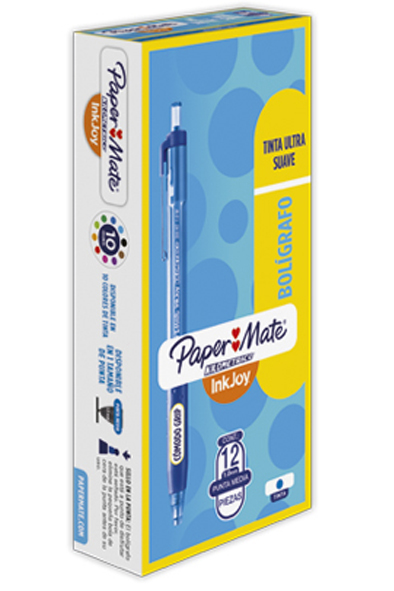 BOLIGRAFO MED. KILOMETR 300RT AZUL PAPER 037500 037507 LA3750