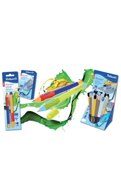 BOLIGRAFO MED. GRIPSTER AZL AZ/RJ PELIKA 994264 992451 (AZUL/