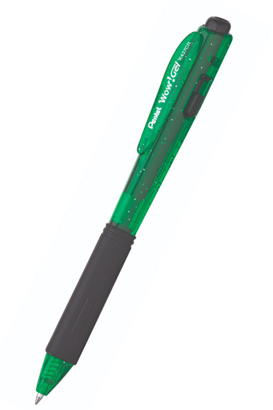 BOLIGRAFO MED. WOW GEL VERDE RT PENTEL