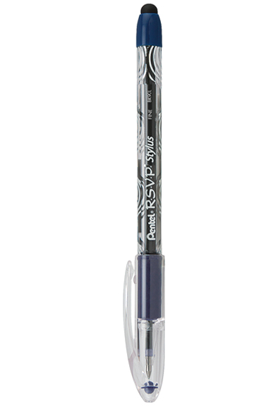 BOLIGRAFO MED. RSVP STYLUS AZUL   PENTEL