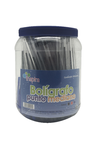 BOLIGRAFO MED. JOCAR SURT. C/100         092572 BOLINSP COLOR