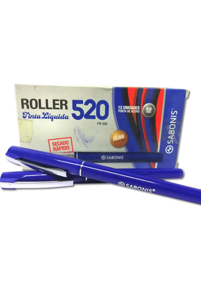 BOLIGRAFO P.F. FR520 AZL GEL C/12 SABONI