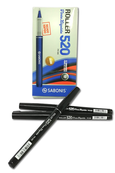 BOLIGRAFO P.F. FR520 NGO GEL C/12 SABONI