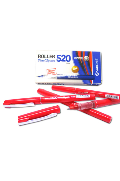 BOLIGRAFO P.F. FR520 RJO GEL C/12 SABONI