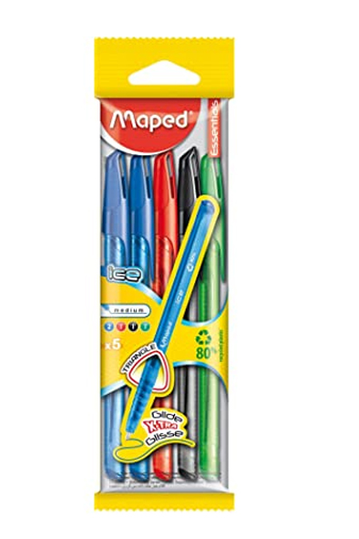 BOLIGRAFO MED. ICE CLIC TR AZUL    MAPED 253347 253344 225334