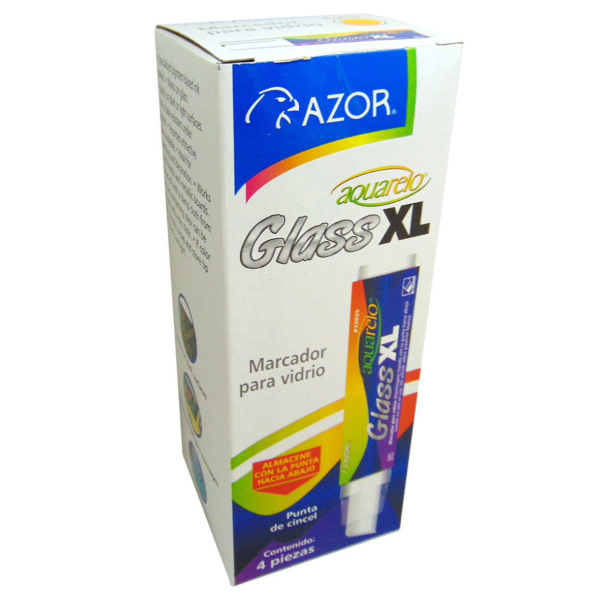 MARCADOR P/CRISTAL AMAR.AQUARE.GLASS XL.
