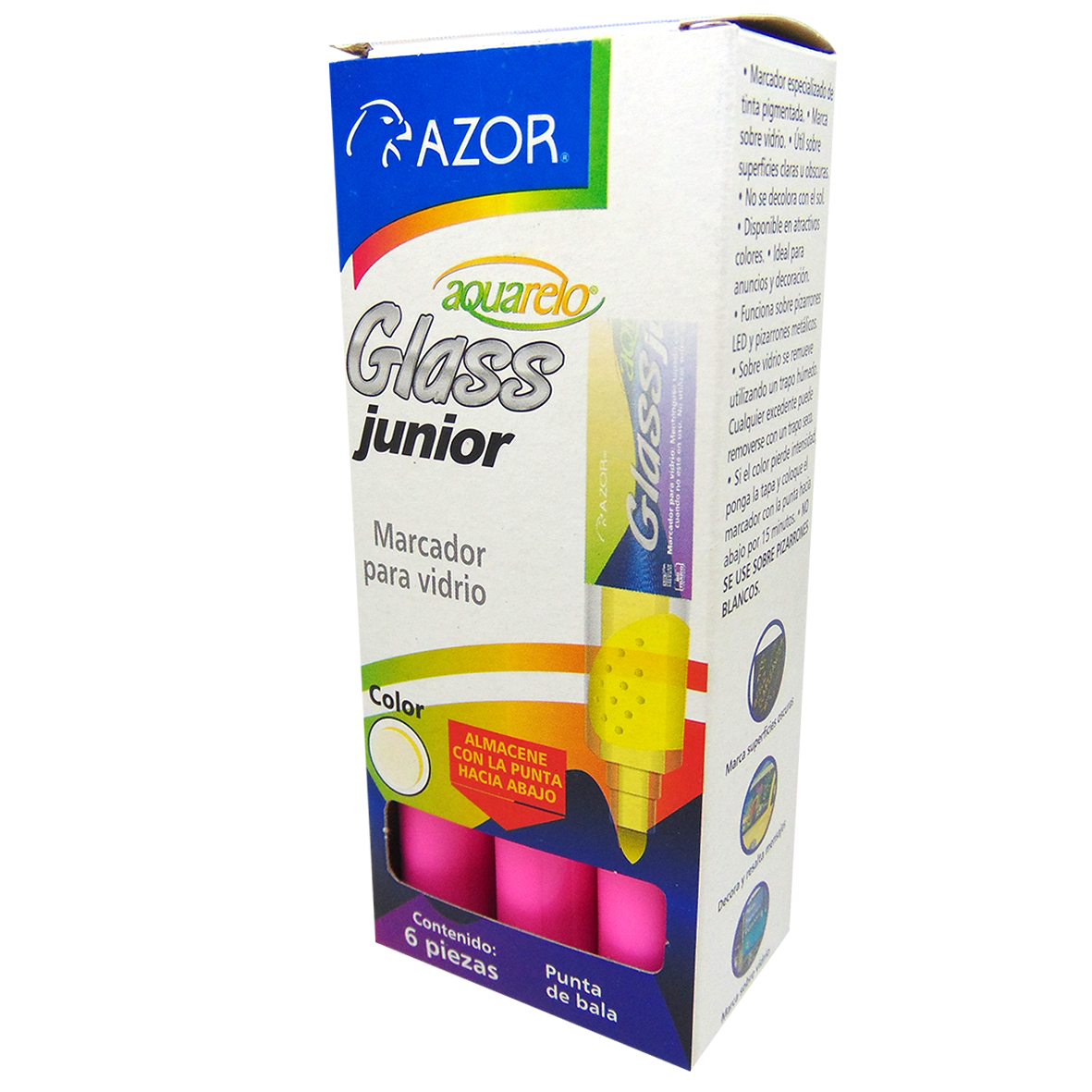 MARCADOR P/CRISTAL RSA  AQUARE.GLASS JR.