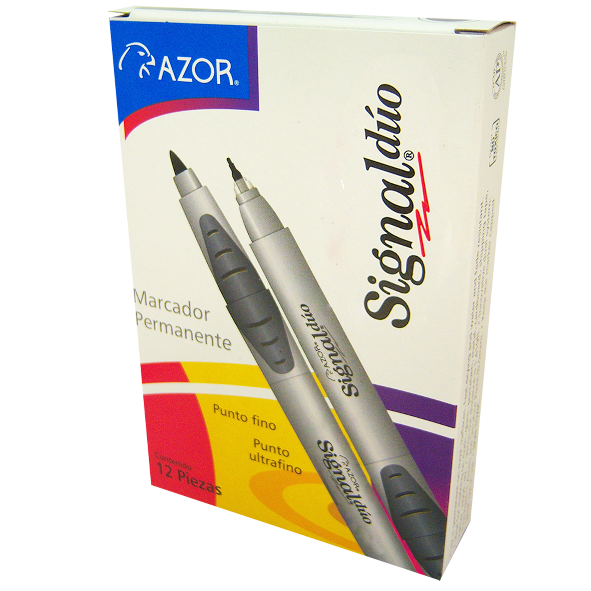 MARCADOR PERMANENT. DP AZL   C/12 SIGNAL