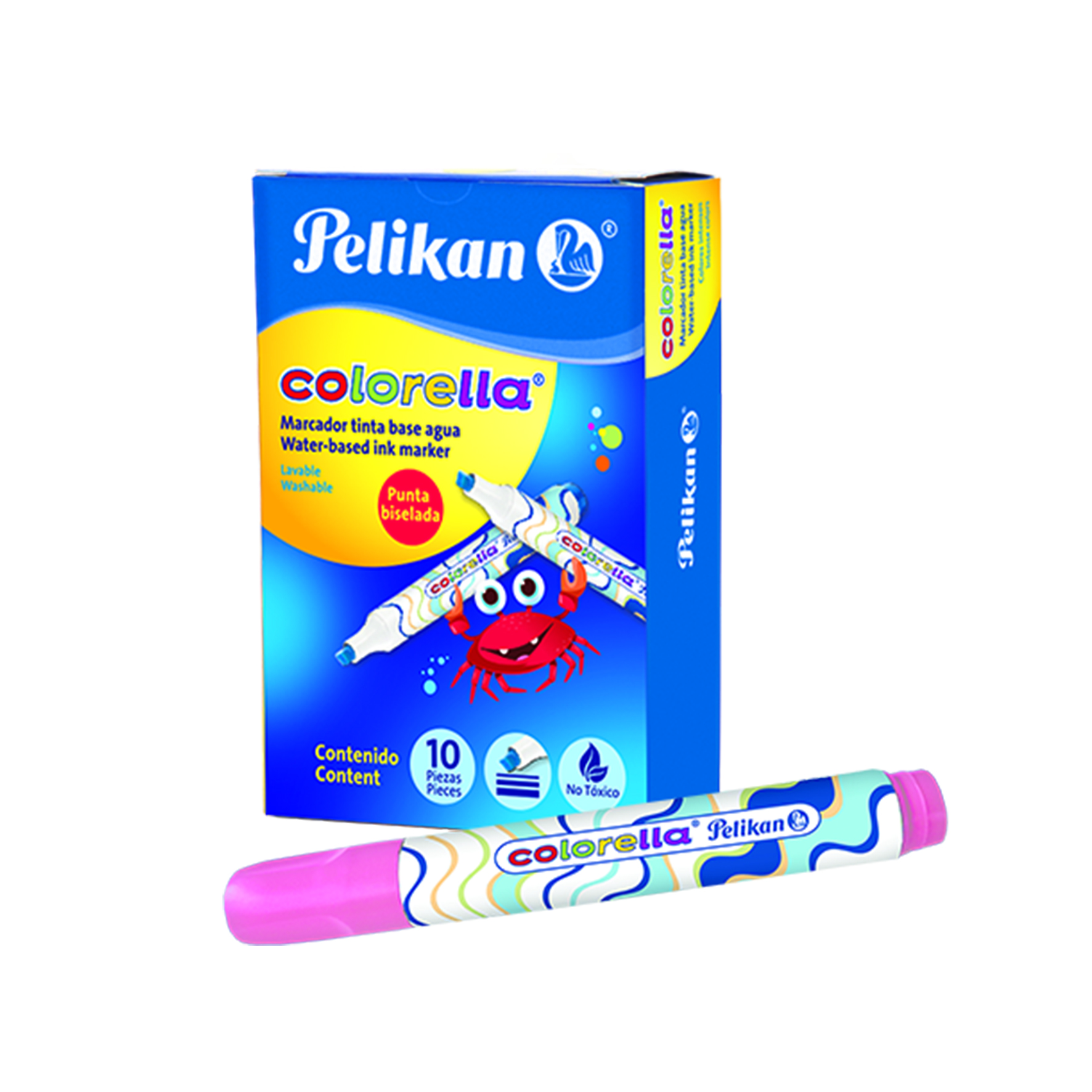 MARCADOR AGUA COLORELA ROSA      PELIKAN 213308 207826