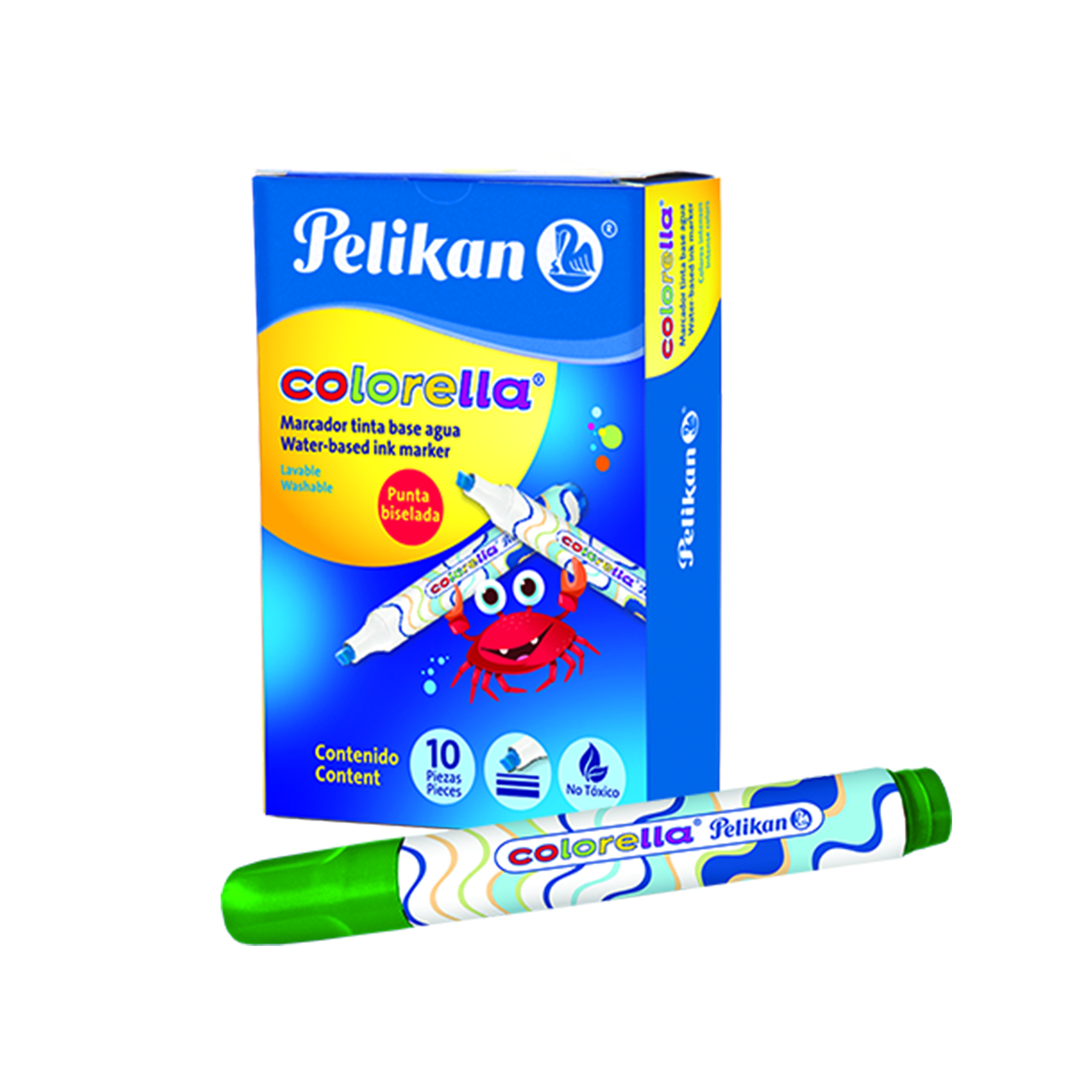 MARCADOR AGUA COLORELA VERDE OB. PELIKAN 213360 205198