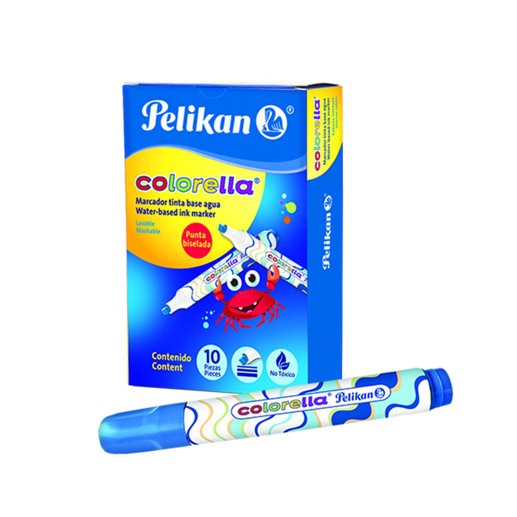 MARCADOR AGUA COLORELA AZUL CL   PELIKAN 207802