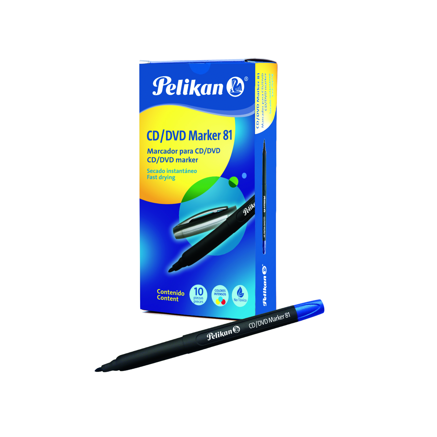 MARCADOR PERMANENTE P/CD-LINER AZ PELIKA 218686 214121 214138