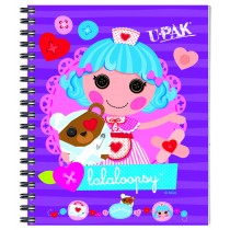 CUADERNO MINI RAYA  50H LALALOOPSY U-PAK 860304 844830 715602