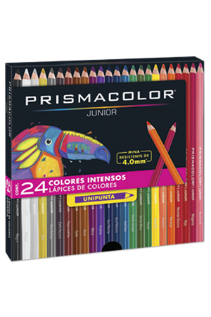 LAPIZ DE COLOR C/24 LARGOS PRISM.SCHOLAR