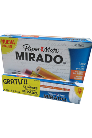 LAPIZ # 2   MIRADO C/72+12 LAP MDO PAPER