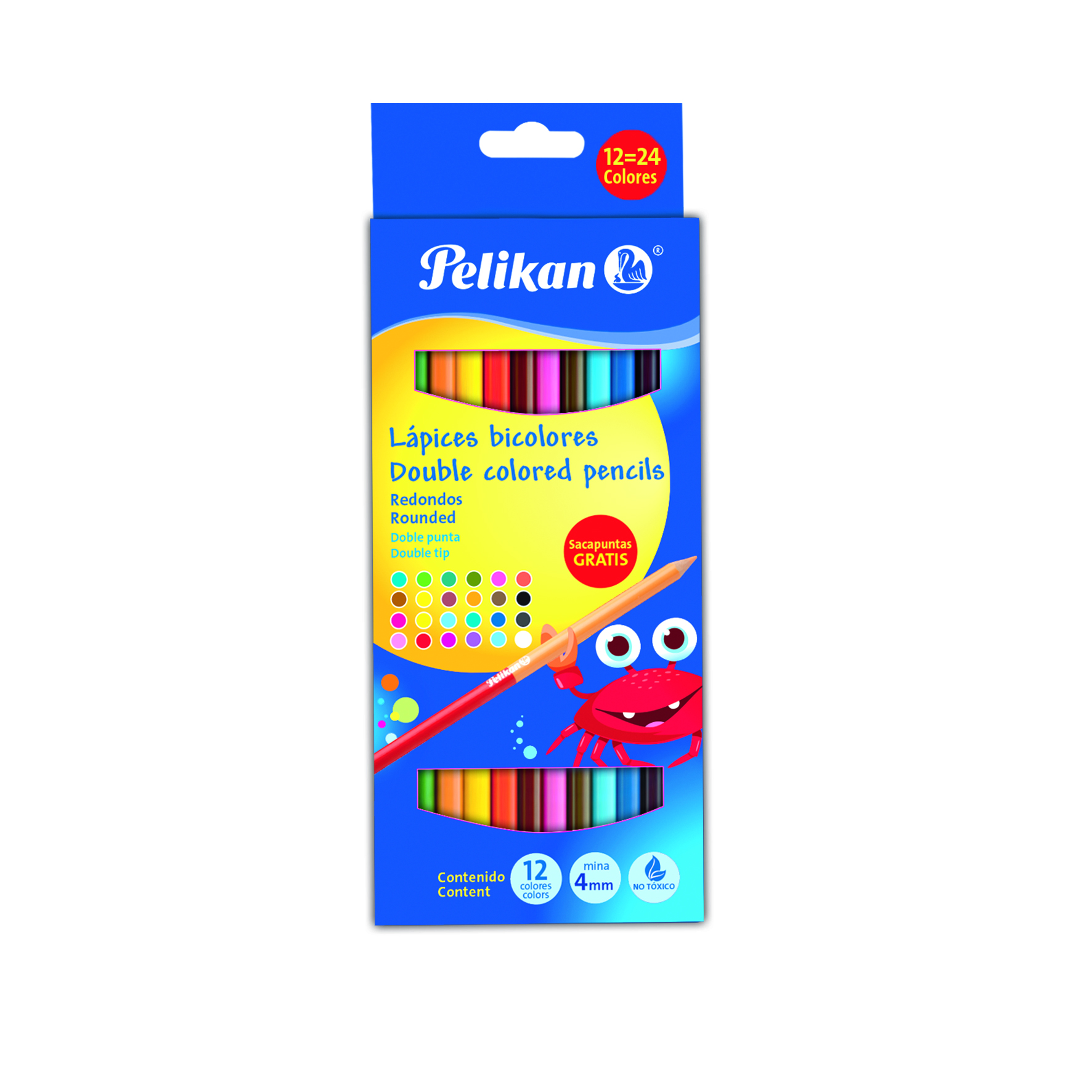LAPIZ DE COLOR 12X24 LARGOS      PELIKAN