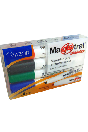 MARCADOR P/PIZARRON     8354 C/04 MAGIST
