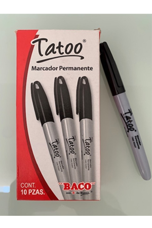 MARCADOR PERMANENT. PF BACO NEGRO