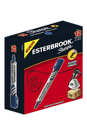MARCADOR PERMANENTE ESTERB.AZ.C/12 SHARP