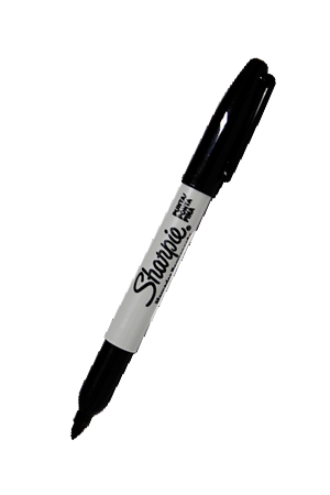 MARCADOR PERMANENT. PF SHARPIE NGO 12+2