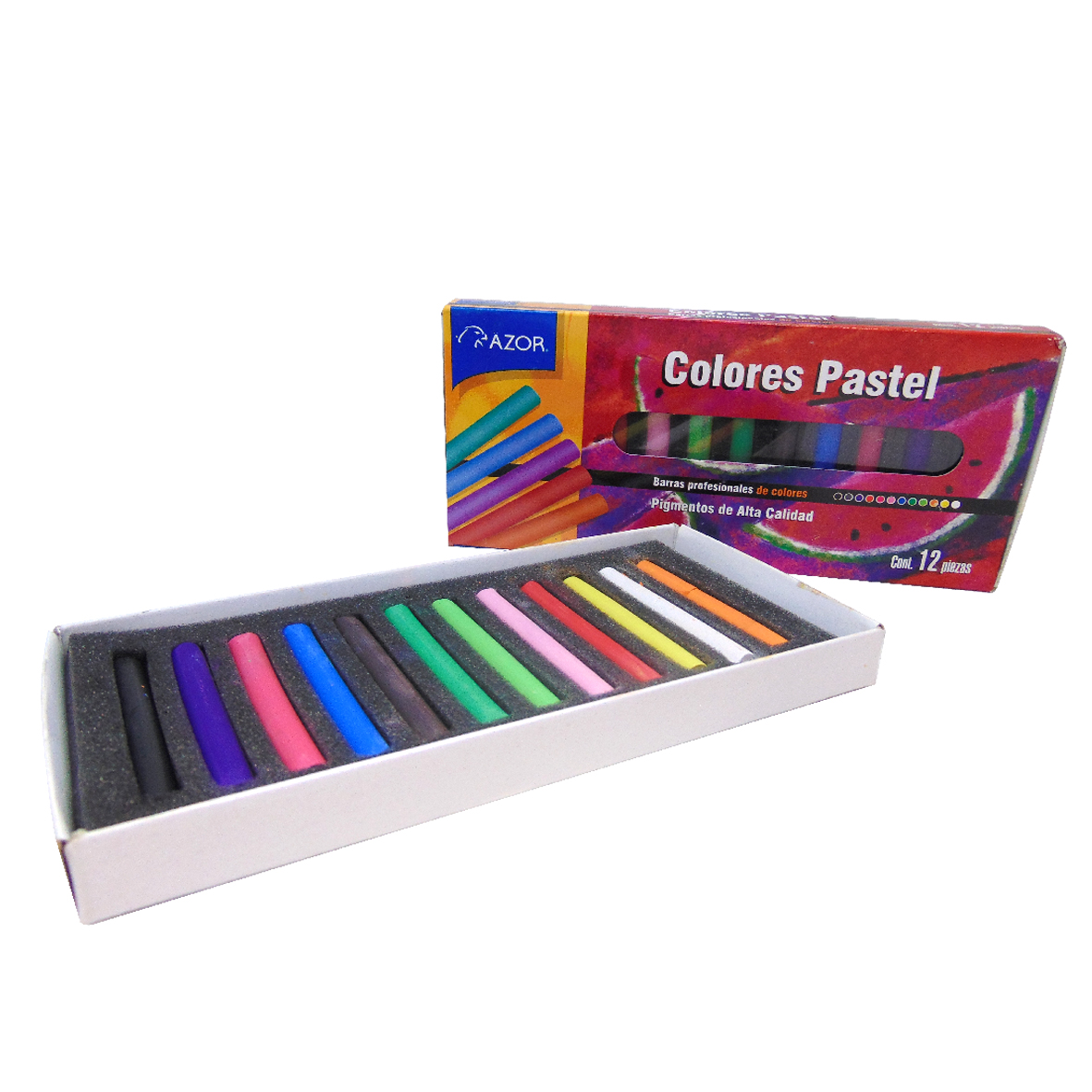 GIS COLORES PASTEL C/12  704373 STAFFORD