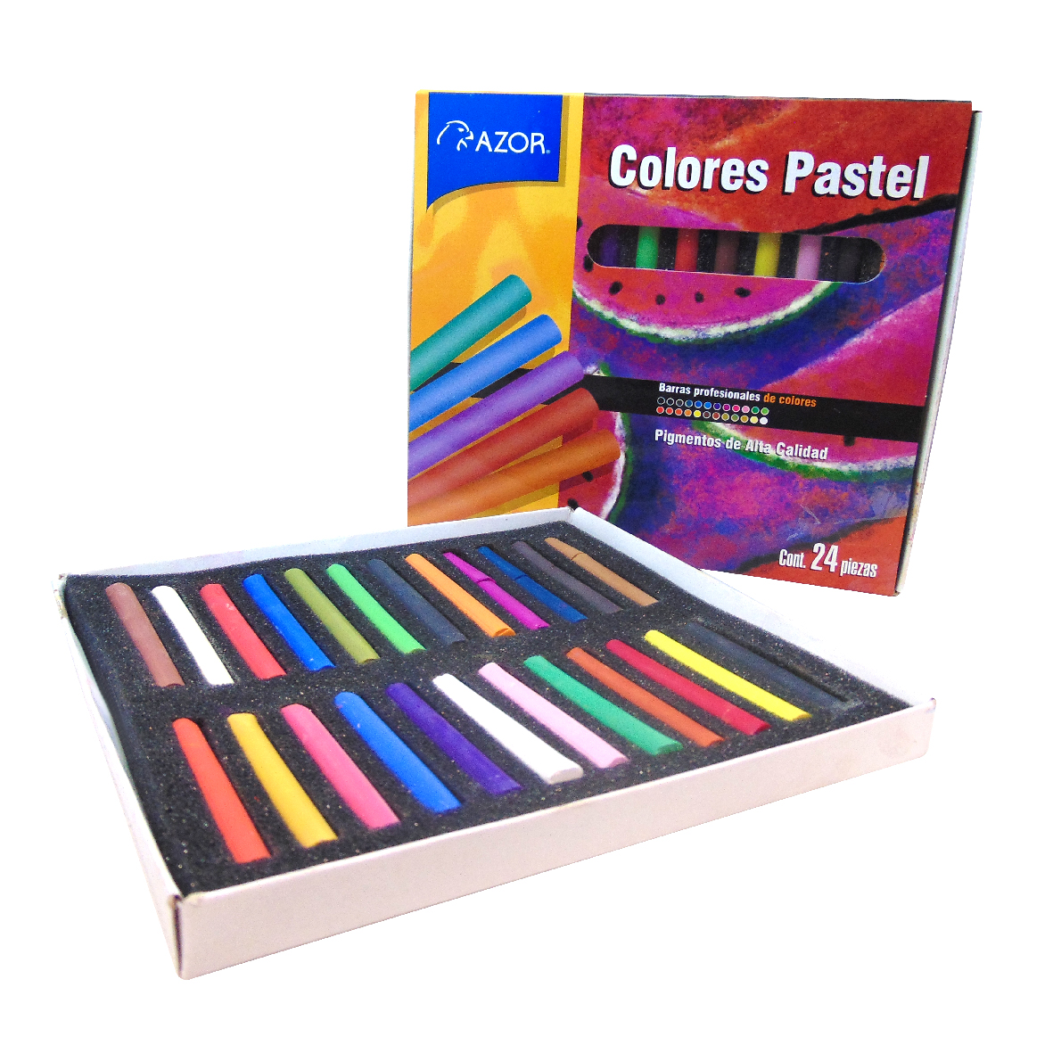 GIS COLORES PASTEL C/24  704380 STAFFORD