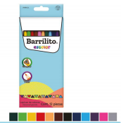 LAPIZ DE COLOR C/12 LARGOS TRIAN.BARRILI