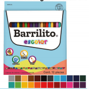 LAPIZ DE COLOR C/24 LARGOS TRIAN.BARRILI