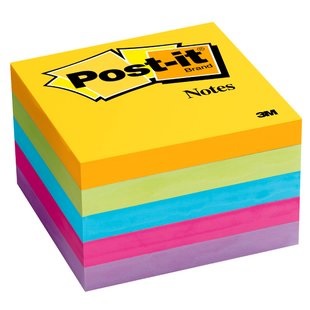 BLOCK POST-IT 654 5UC 3X3  500H ULTRA 3M 716720 64591 (CUBO U