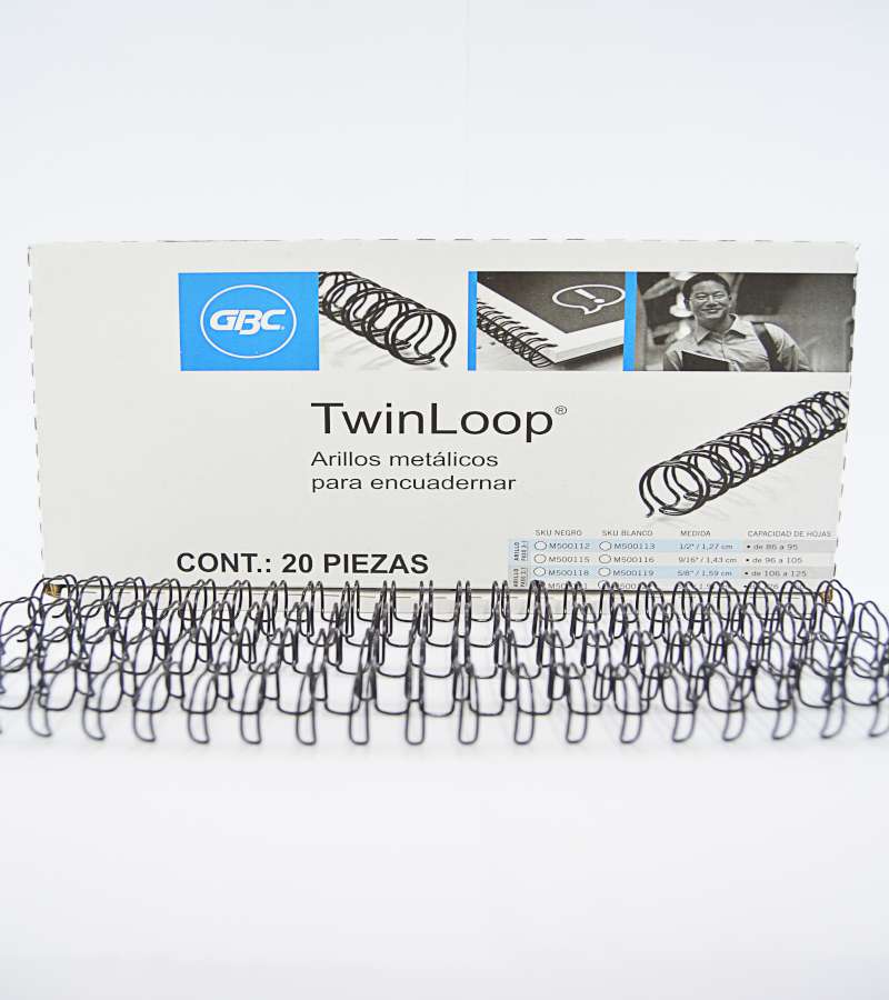 ARILLO MET. #  8  1/2" C/020 NGO     GBC 011991 M500112 PASO